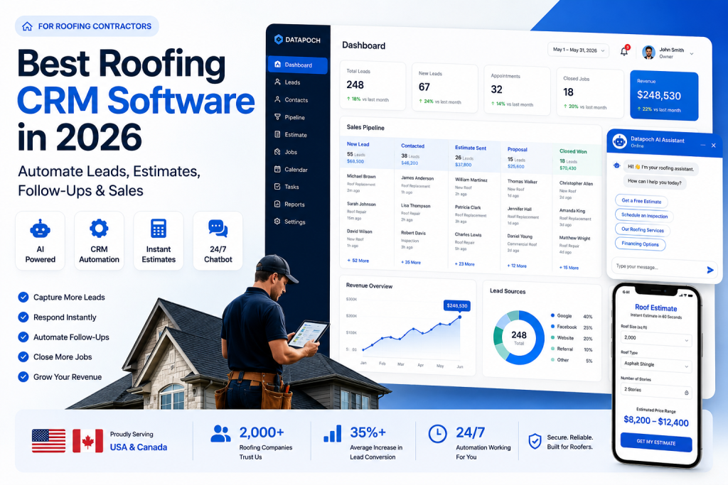 Best Roofing CRM Software in 2026