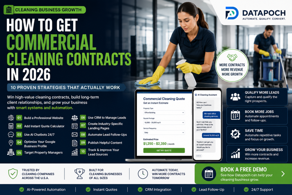 Get Commercial Cleaning Contracts in 2026